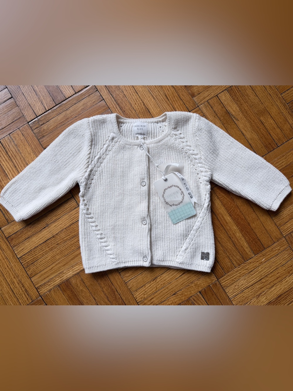 Carrement Beau | Knit Cardigan Sweater NWT size 6 months